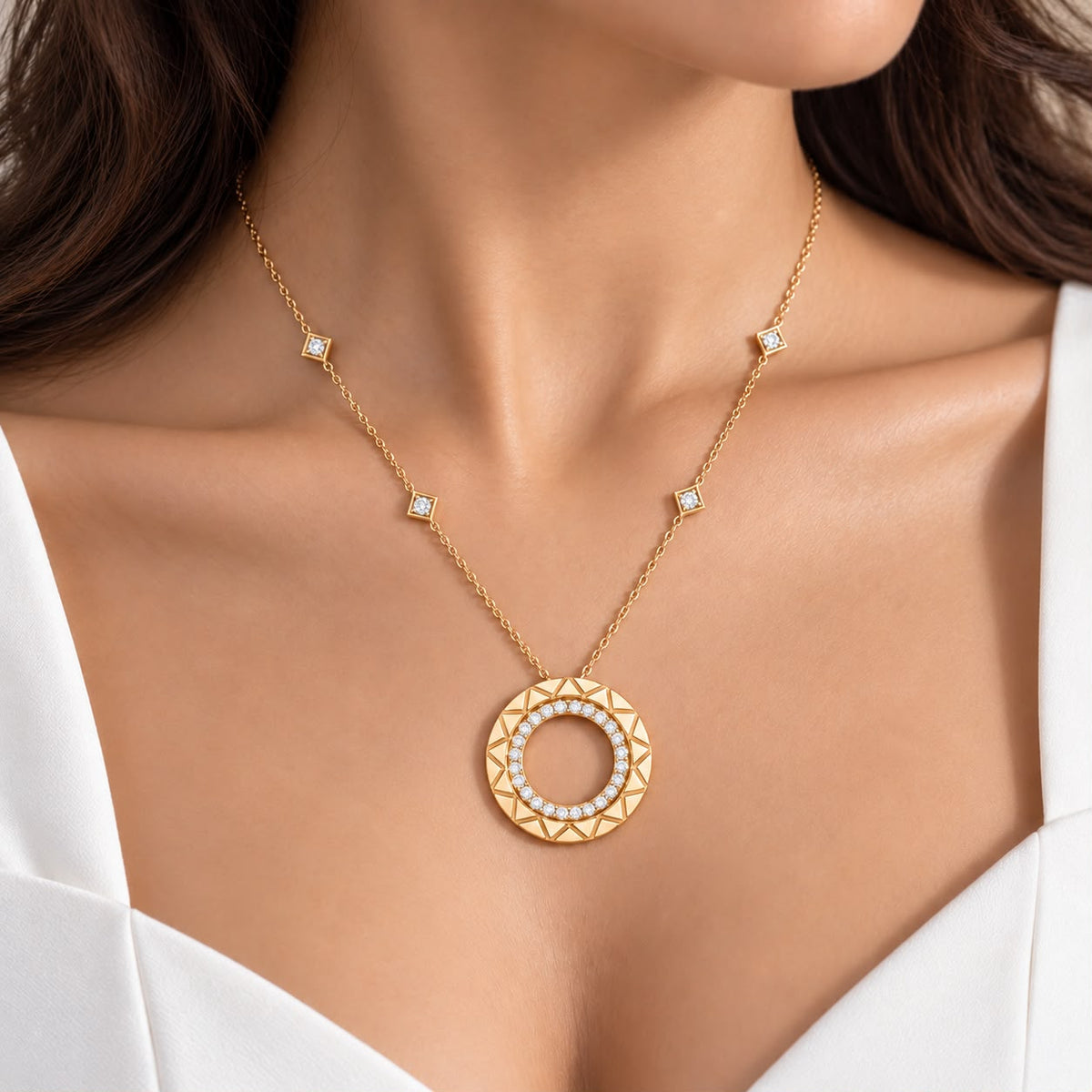 Bond Yellow Gold Necklace
